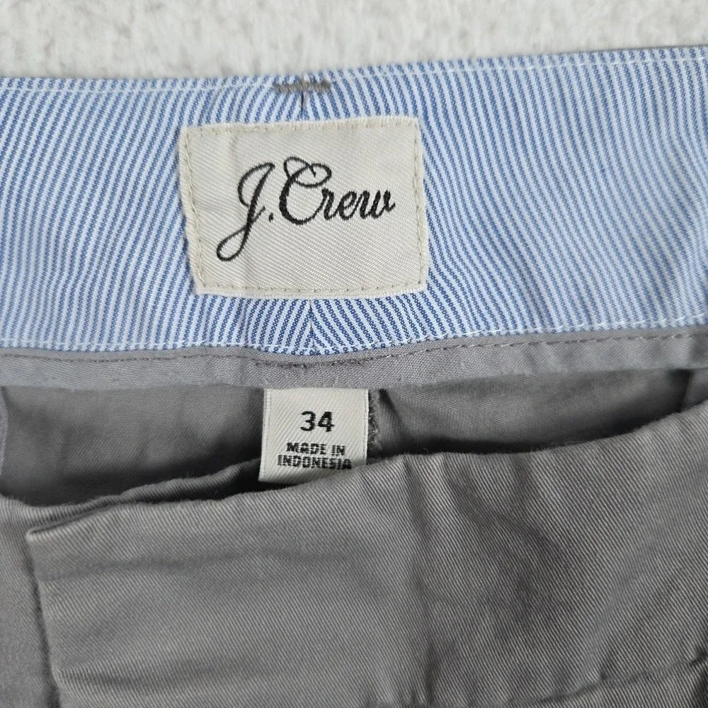 J. Crew Women's‎ Gray Slim Boyfriend Chino Pants in Size 34